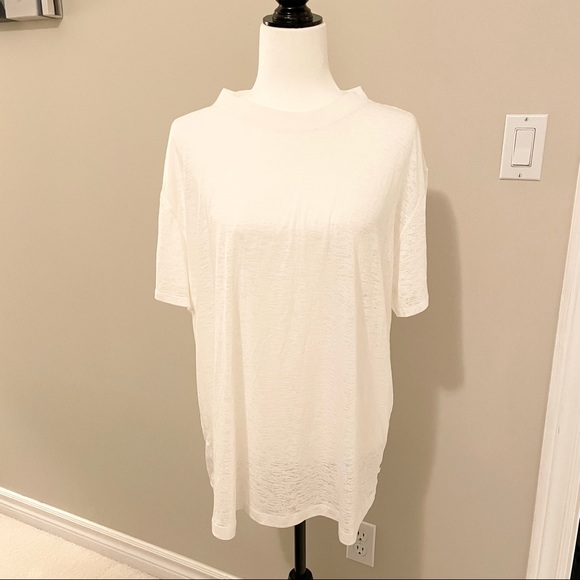 lululemon athletica Tops - Lululemon All Yours Tee *Veil in White size 12